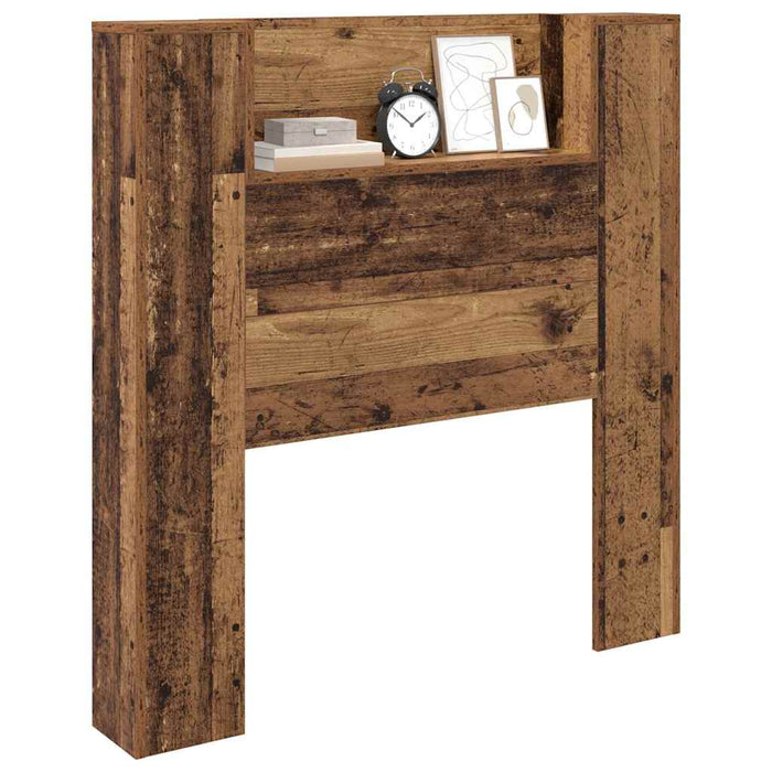 Testata del letto Legno vecchio 120 x 15 x 103.5 cm 3418651