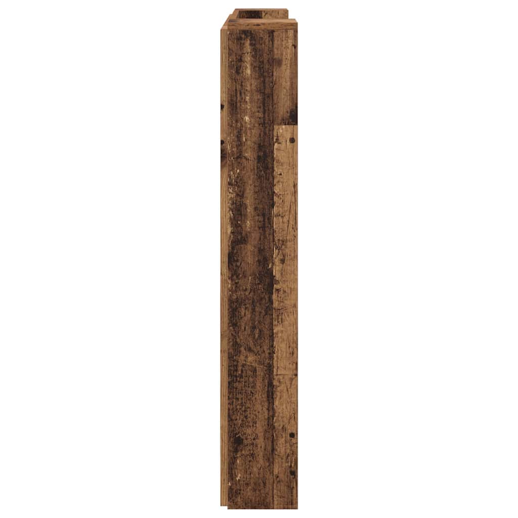 Testata del letto Legno vecchio 120 x 15 x 103.5 cm 3418651