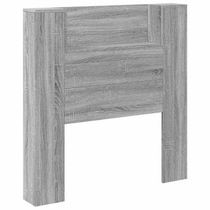 Testiera-Testata Decorativa Grigio Sonoma 100 x 16,5 x 103,5 cm Legno multistrato