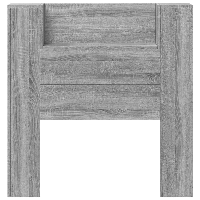 Testiera-Testata Decorativa Grigio Sonoma 100 x 16,5 x 103,5 cm Legno multistrato