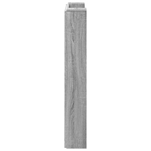 Testiera-Testata Decorativa Grigio Sonoma 100 x 16,5 x 103,5 cm Legno multistrato