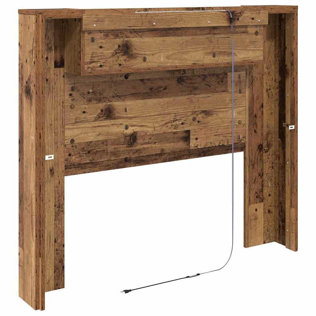 Testiera-Testata-Testiera Decorativa Legno vecchio 120 x 15 x 103,5 cm Legno multistrato 970974