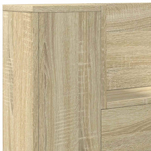 Testiera-Testata-Testiera Decorativa Rovere Sonoma 120 x 16,5 x 103,5 cm Legno multistrato