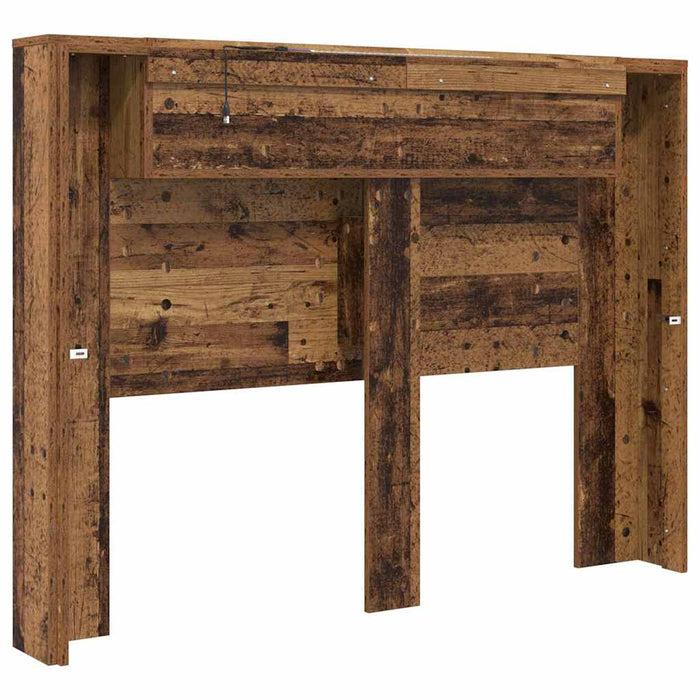 Testiera-Testata-Testiera Decorativa Legno vecchio 140 x 17 x 104,5 cm Legno multistrato