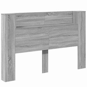 Testiera-Testata Decorativa Grigio Sonoma 160 x 16,5 x 103,5 cm Legno multistrato