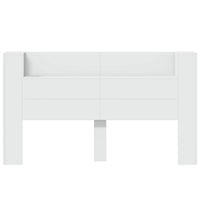 Testiera-Testata-Testiera Decorativa Bianco 180 x 16,5 x 103,5 cm Legno multistrato