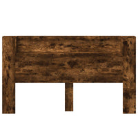 Testiera-Testata-Testiera Decorativa Rovere fum¨¦ 180 x 16,5 x 103,5 cm Legno multistrato