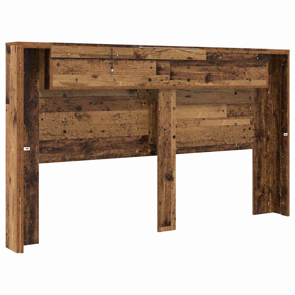 Testiera-Testata-Testiera Decorativa Legno vecchio 180 x 17 x 104,5 cm Legno multistrato