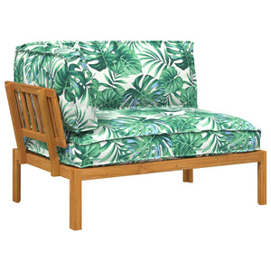 Set di divani con cuscino Foglia Motivo Foglia 133 x 92 x 69 cm 3418164