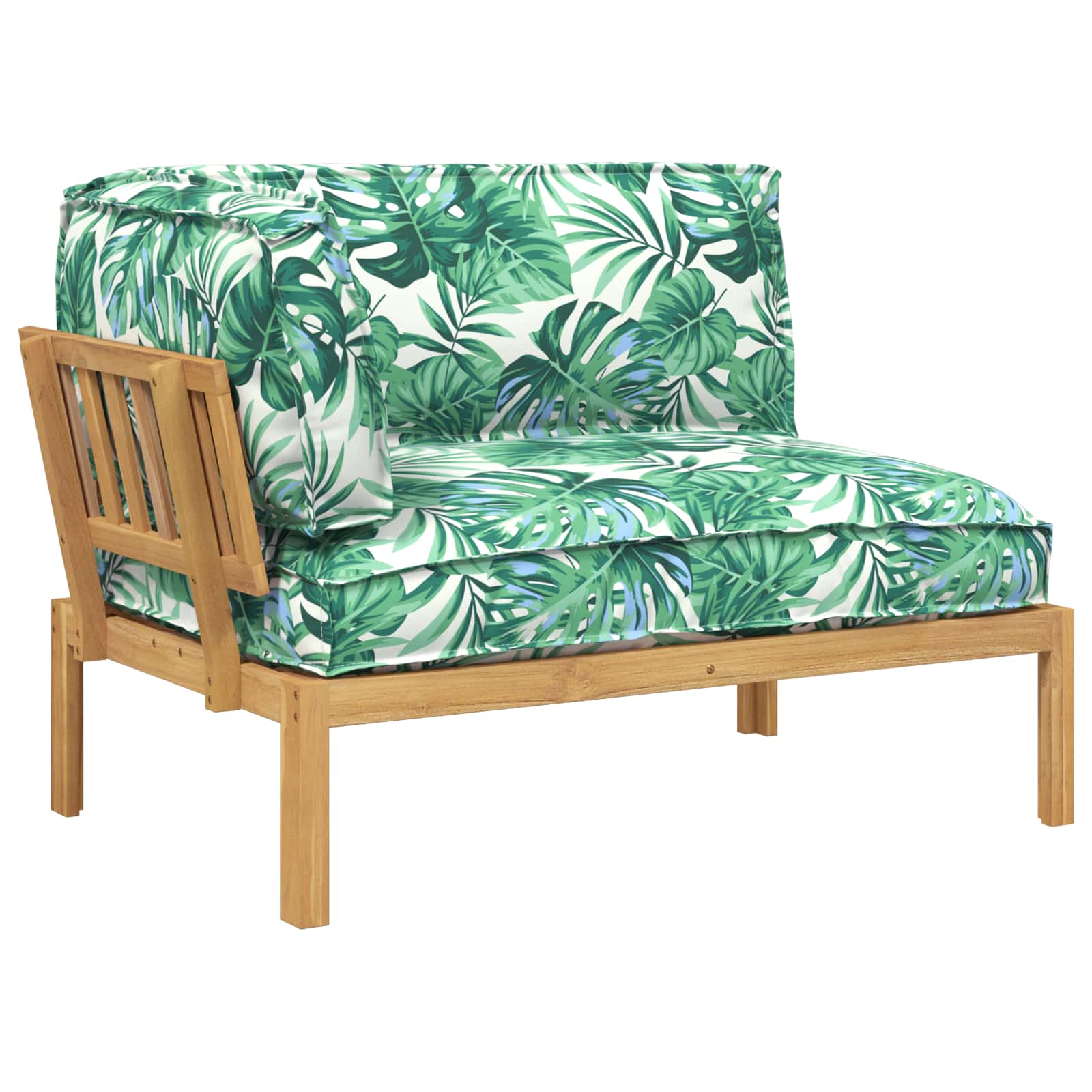 Set di divani con cuscino Foglia Motivo Foglia 133 x 92 x 69 cm 3418174