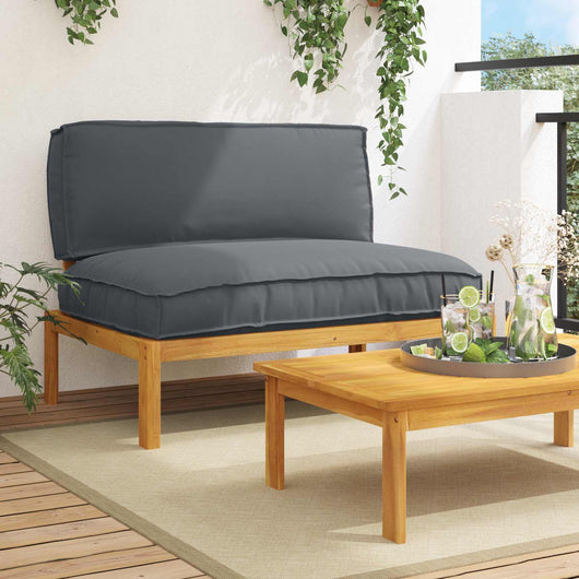 Set di divani con cuscino Antracite 120 x 92 x 69 cm 3418196