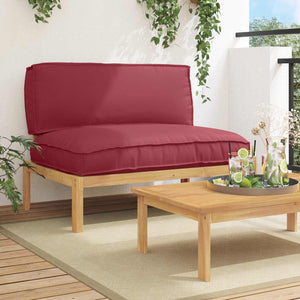 Set di divani con cuscino Rosso Vino 120 x 80 x 69 cm 3418212