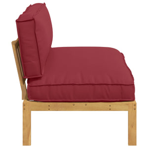 Set di divani con cuscino Rosso Vino 120 x 80 x 69 cm 3418212