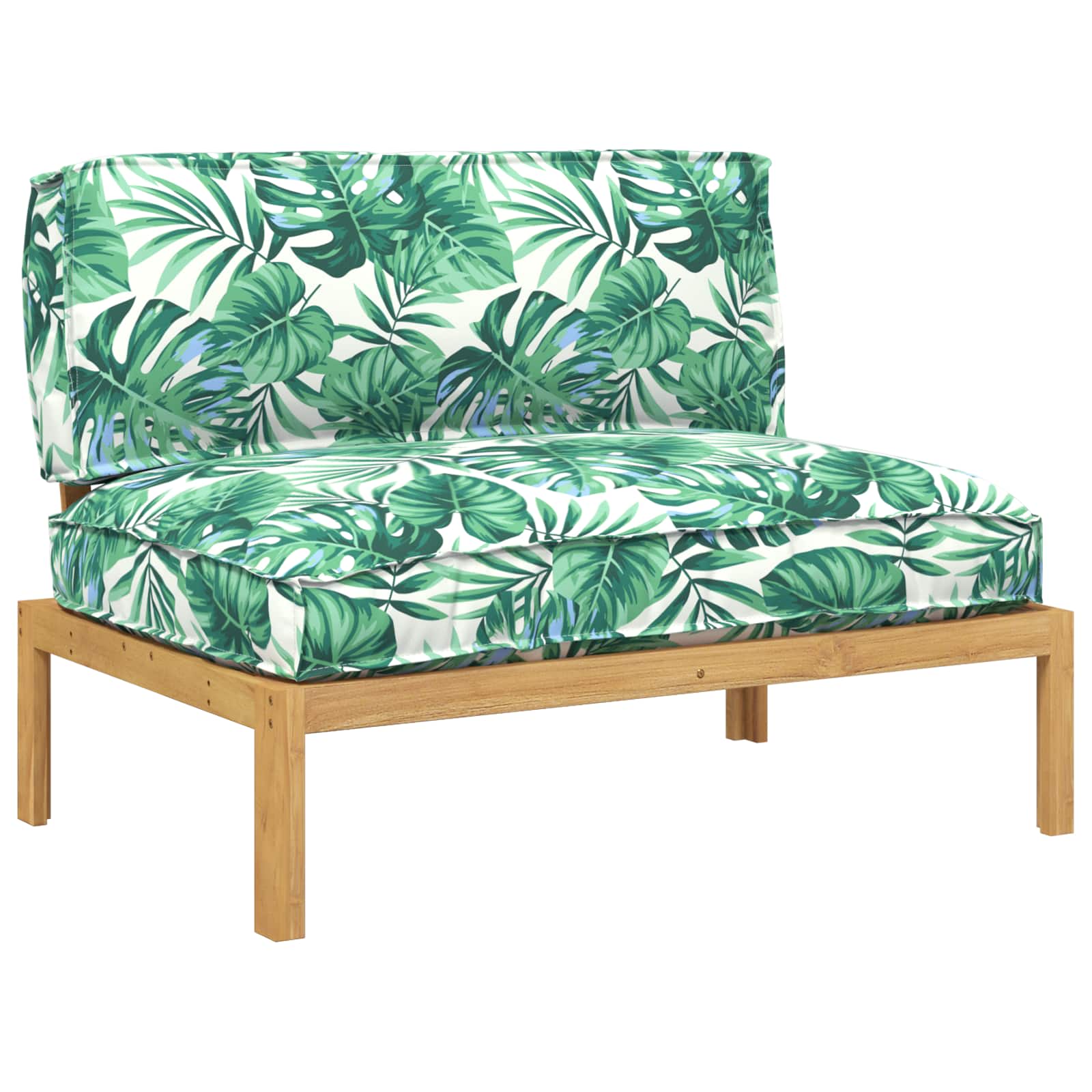 Set di divani con cuscino Foglia Motivo Foglia 120 x 92 x 69 cm 3418214