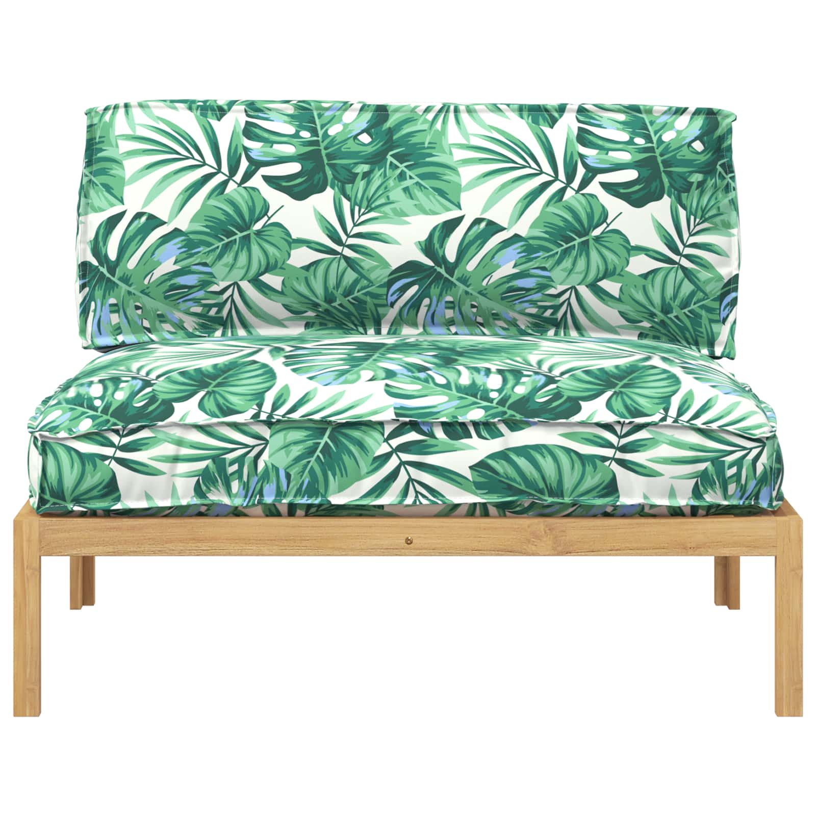 Set di divani con cuscino Foglia Motivo Foglia 120 x 92 x 69 cm 3418214