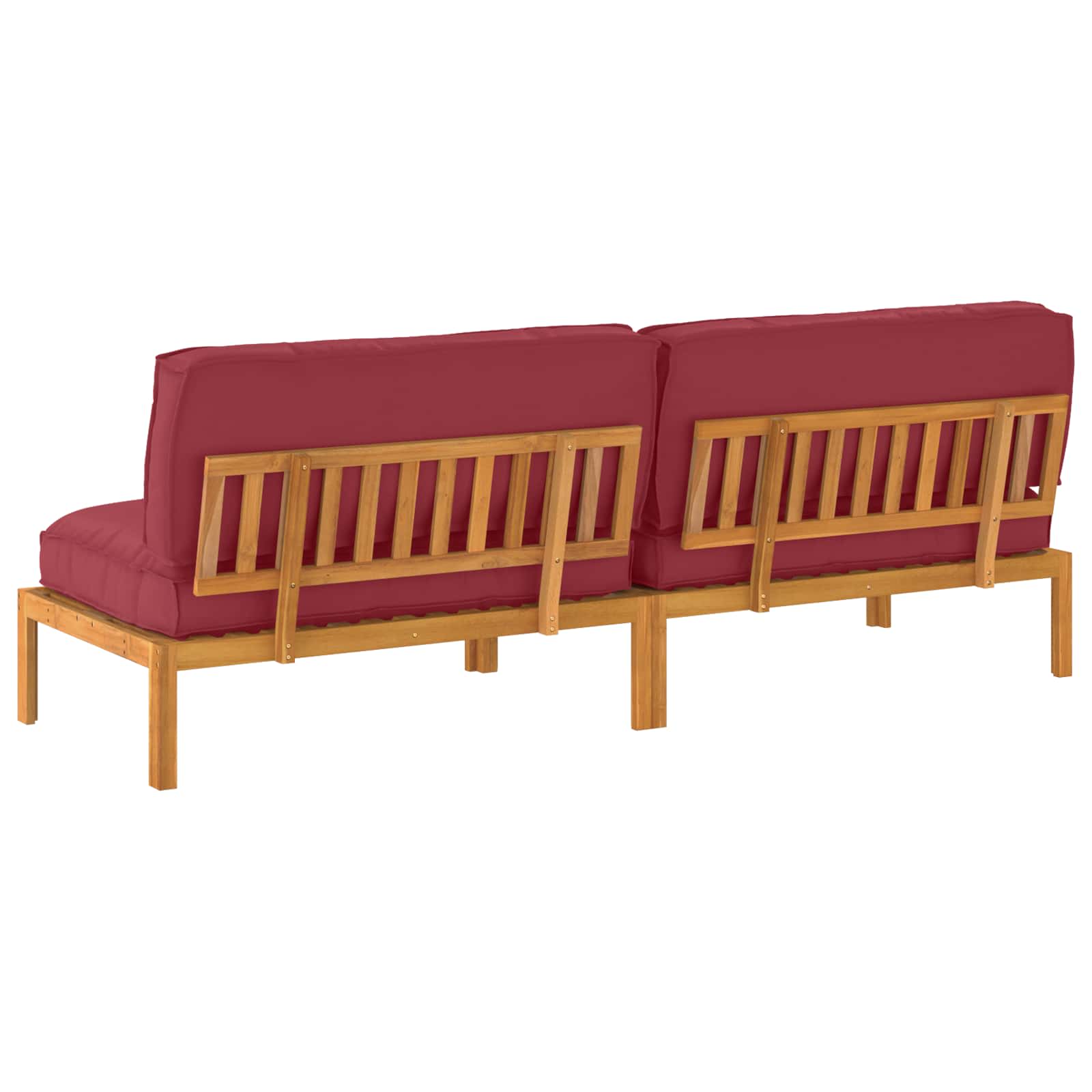Set di divani con cuscino Rosso Vino 240 x 80 x 69 cm 3418222