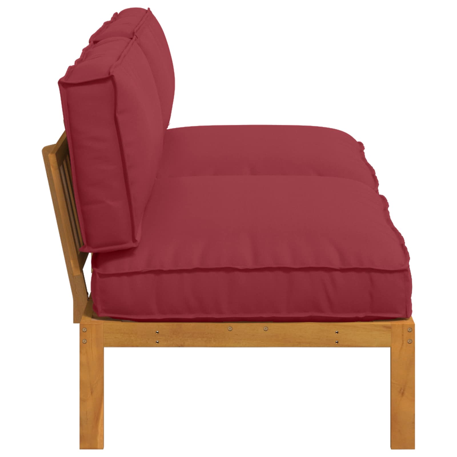 Set di divani con cuscino Rosso Vino 240 x 80 x 69 cm 3418222