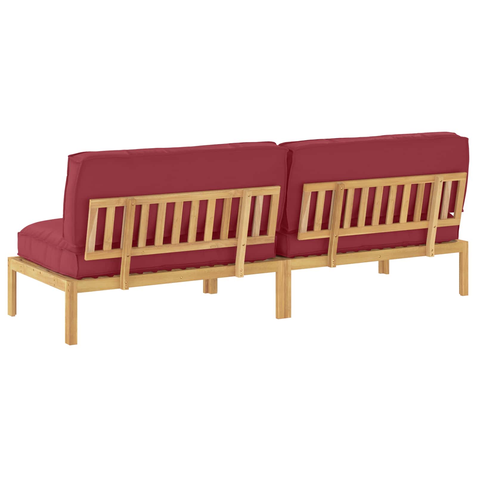 Set di divani con cuscino Rosso Vino 240 x 80 x 69 cm 3418232