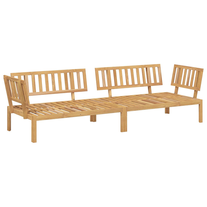 Set di divani 2 pcs Antracite Legno di Acacia Massello 3418354