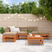 Set Lounge da Giardino 5 pcs Marrone Cera 3418085