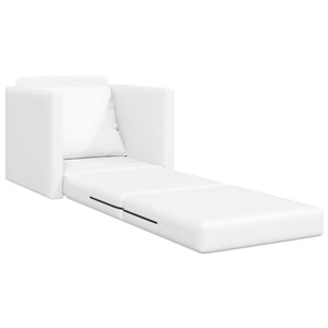 Divano Letto Pieghevole Bianco 74 x 77 x 81 cm PVC 42030493