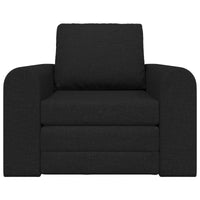 Divano Letto Pieghevole Nero 98 x 71 x 83 cm Tessuto 42030502