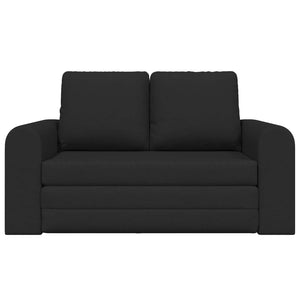 Divano Letto Pieghevole Nero 148 x 71 x 83 cm Tessuto 42030508