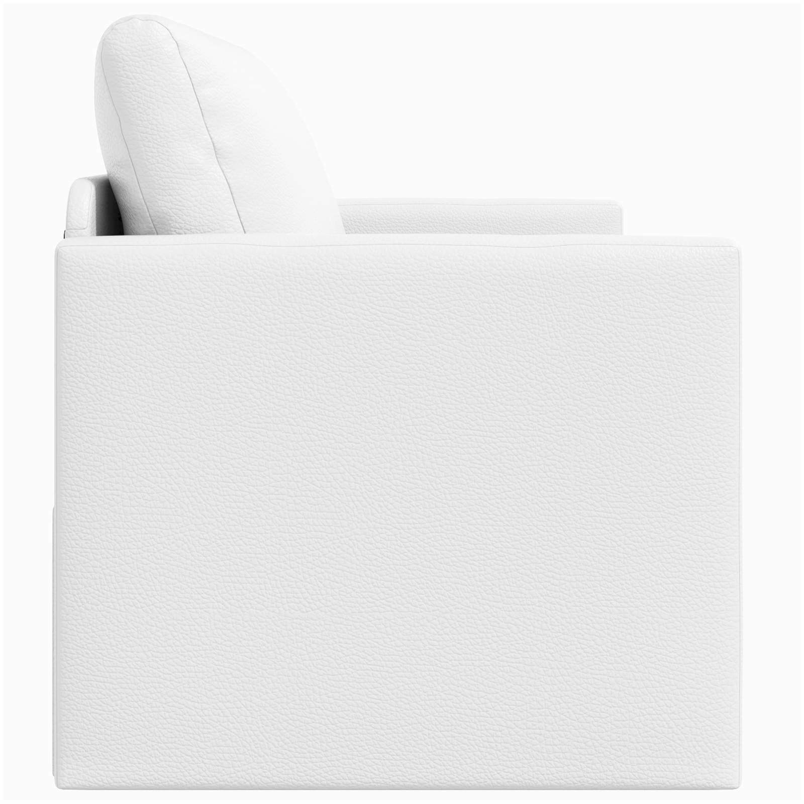 Divano Letto Pieghevole Bianco 124 x 71 x 78 cm PVC 42030519