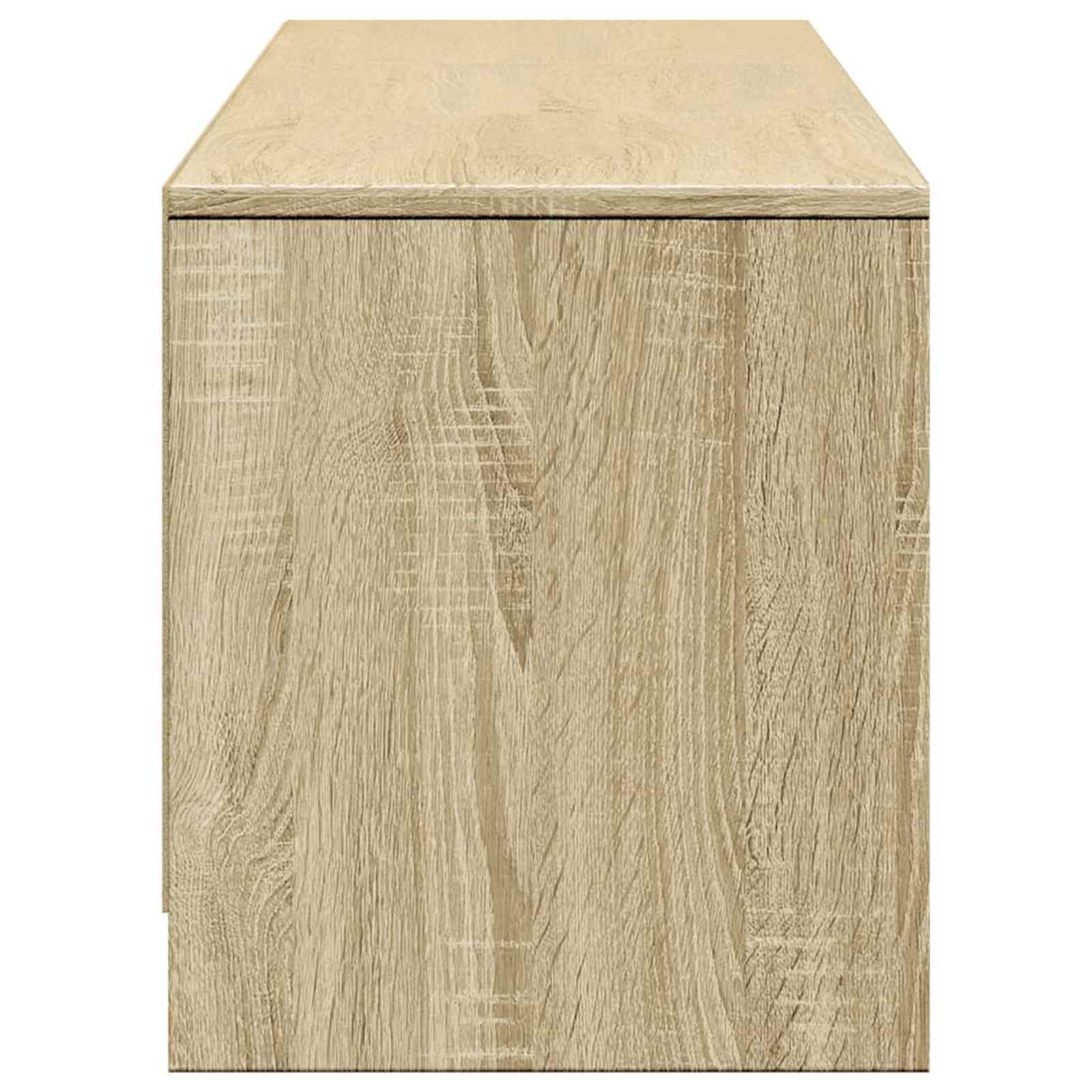 Mobile TV con led Sonoma 165 x 34 x 40 cm Legno multistrato 8006548