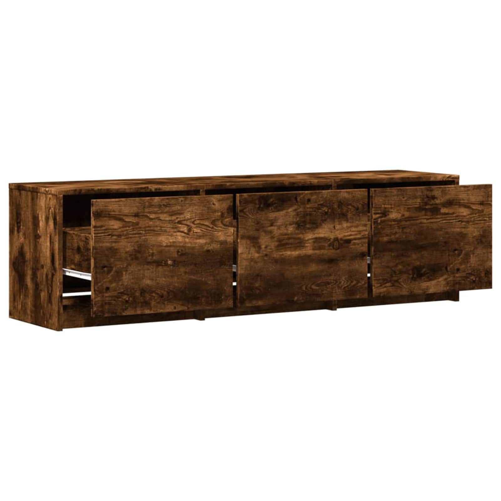 Mobile TV Rovere fumé 140 x 34 x 40 cm Legno multistrato 8006559