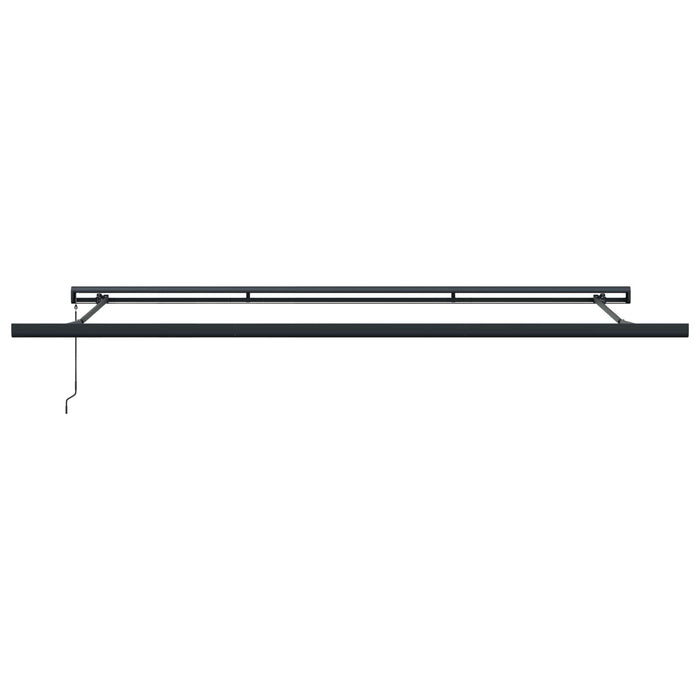 Tenda Retrattile Rosso e Bianco 400 × 300 cm Tela e Alluminio 3420201