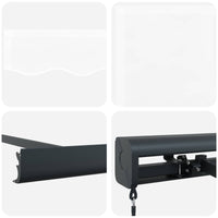 Tenda Retrattile Bianco 4 ×3 m Tela 3420206