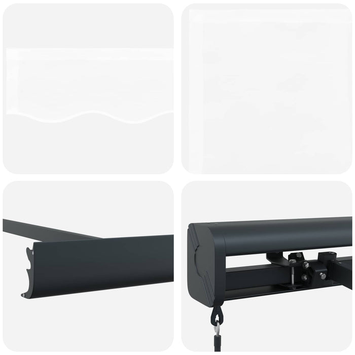 Tenda Retrattile Bianco 4 ×3 m Tela 3420206