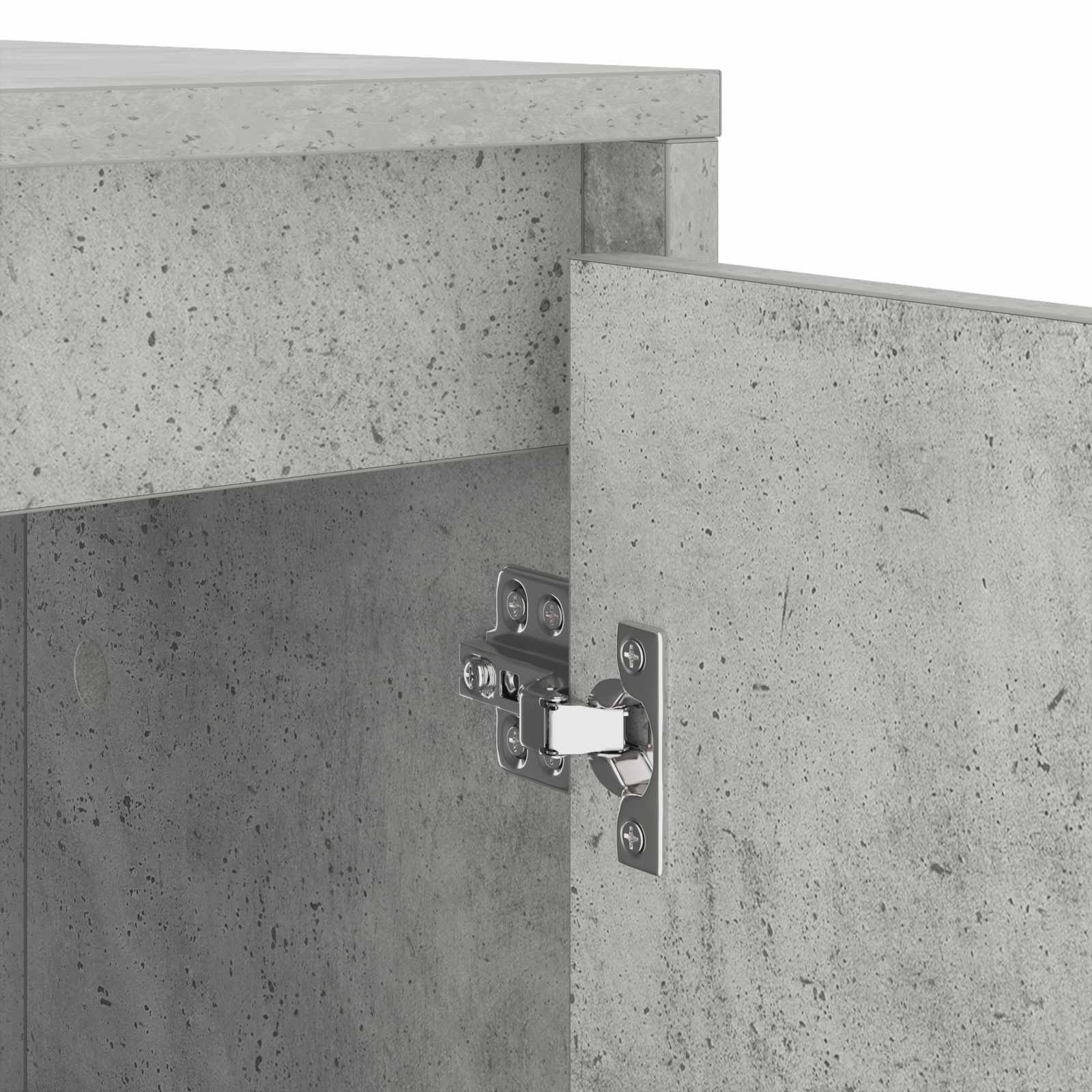 Mobiletto per lavatrice con porta Calcestruzzo 87 x 60 x 89 cm 8006803