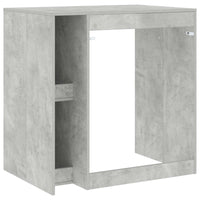 Mobiletto per lavatrice con porta Calcestruzzo 87 x 60 x 89 cm 8006803