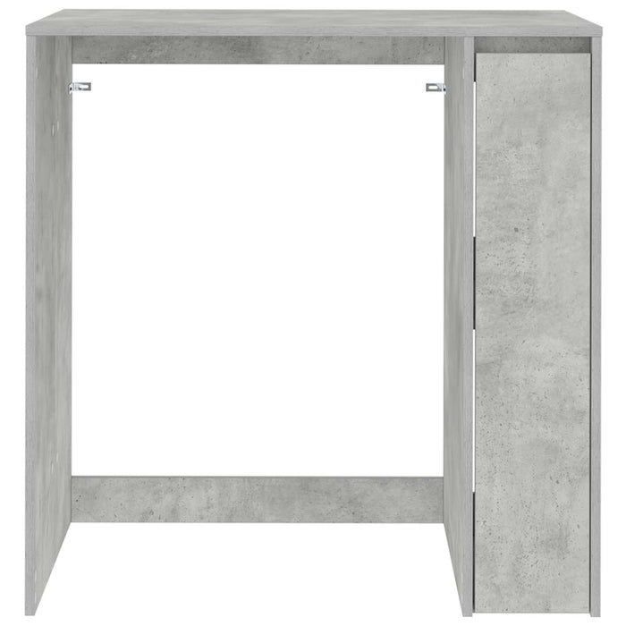 Mobiletto per lavatrice con porta Calcestruzzo 87 x 60 x 89 cm 8006803
