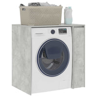 Mobiletto per lavatrice con porta Calcestruzzo 87 x 60 x 89 cm 8006803