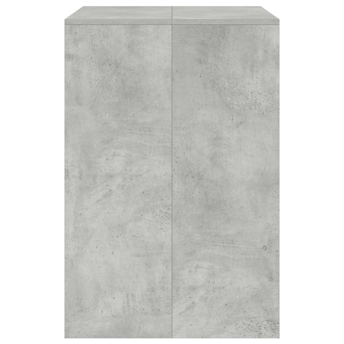 Mobiletto per lavatrice con porta Calcestruzzo 87 x 60 x 89 cm 8006803
