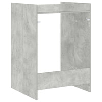 Mobiletto per lavatrice Calcestruzzo 67,5 x 62 x 97 cm 8006811