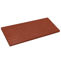 Pietra da Passo 6 pcs Rosso 60,5 x 25 x 2 cm Gomma 42030079