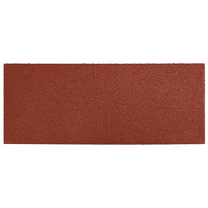 Pietra da Passo 6 pcs Rosso 60,5 x 25 x 2 cm Gomma 42030079