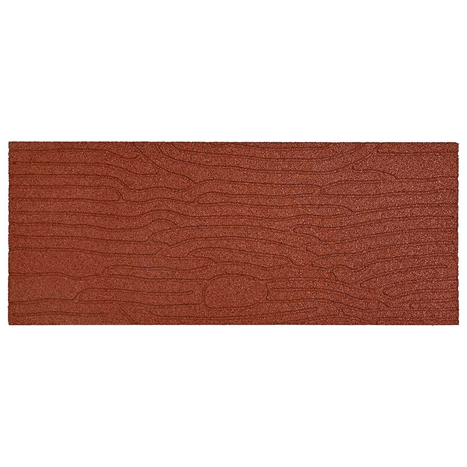 Pietra da Passo 6 pcs Rosso 60,5 x 25 x 2 cm Gomma 42030079