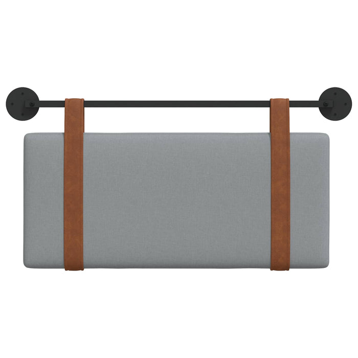 Testata appesa Grigio chiaro 90 x 40 cm Legno multistrato 42031363