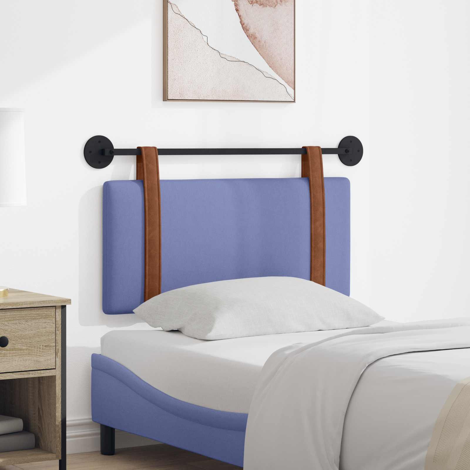 Testata appesa Blu jeans 90 x 40 cm Legno multistrato 42031374