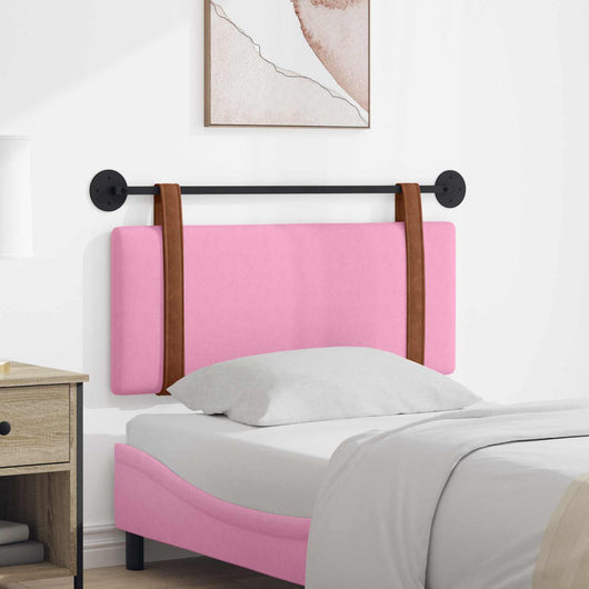 Testata appesa Tinta unita Rosa 100 x 40 cm Legno multistrato 42031403