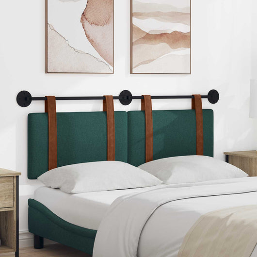 Testata appesa Verde Scuro 120 x 40 cm Legno multistrato 42031428