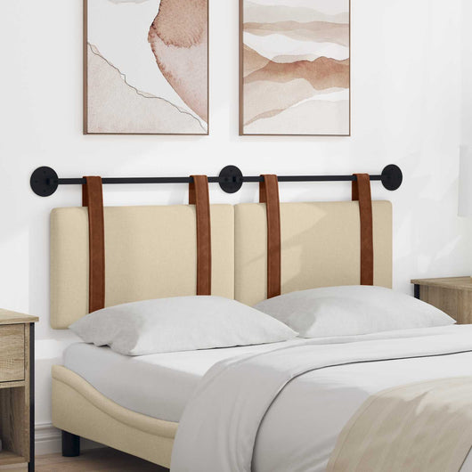 Testata appesa Tinta unita Crema 120 x 40 cm Legno multistrato 42031430