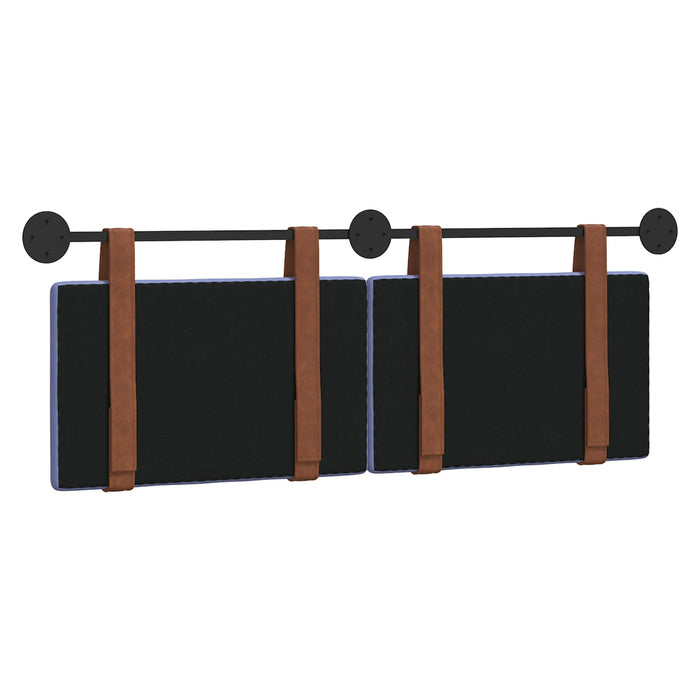 Testata appesa Blu jeans 120 x 40 cm Legno multistrato 42031434