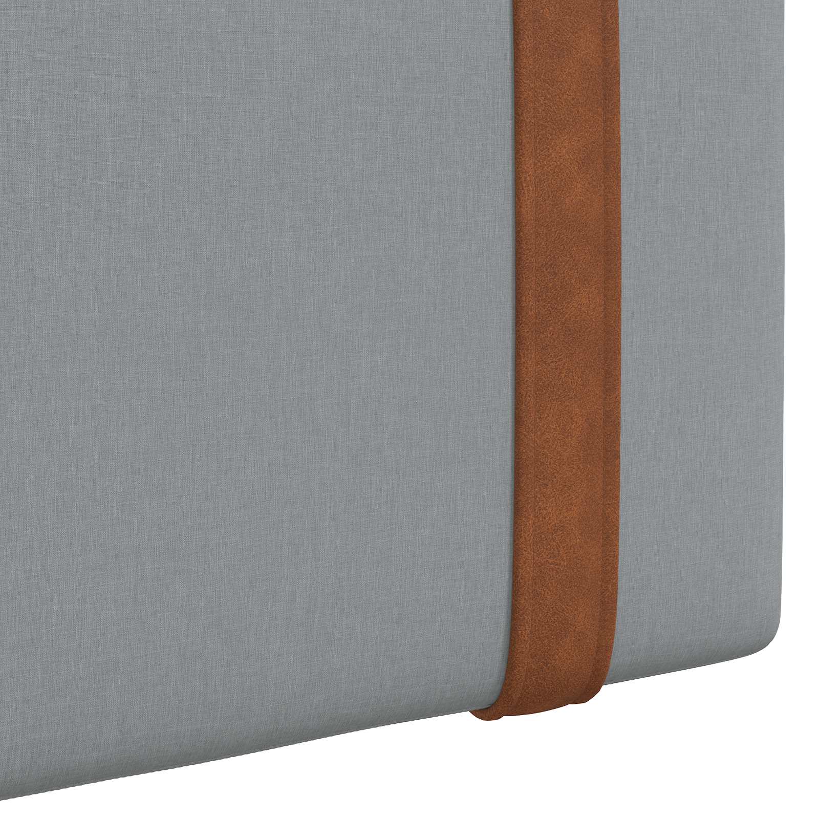 Testata appesa Grigio chiaro 140 x 40 cm Legno multistrato 42031453