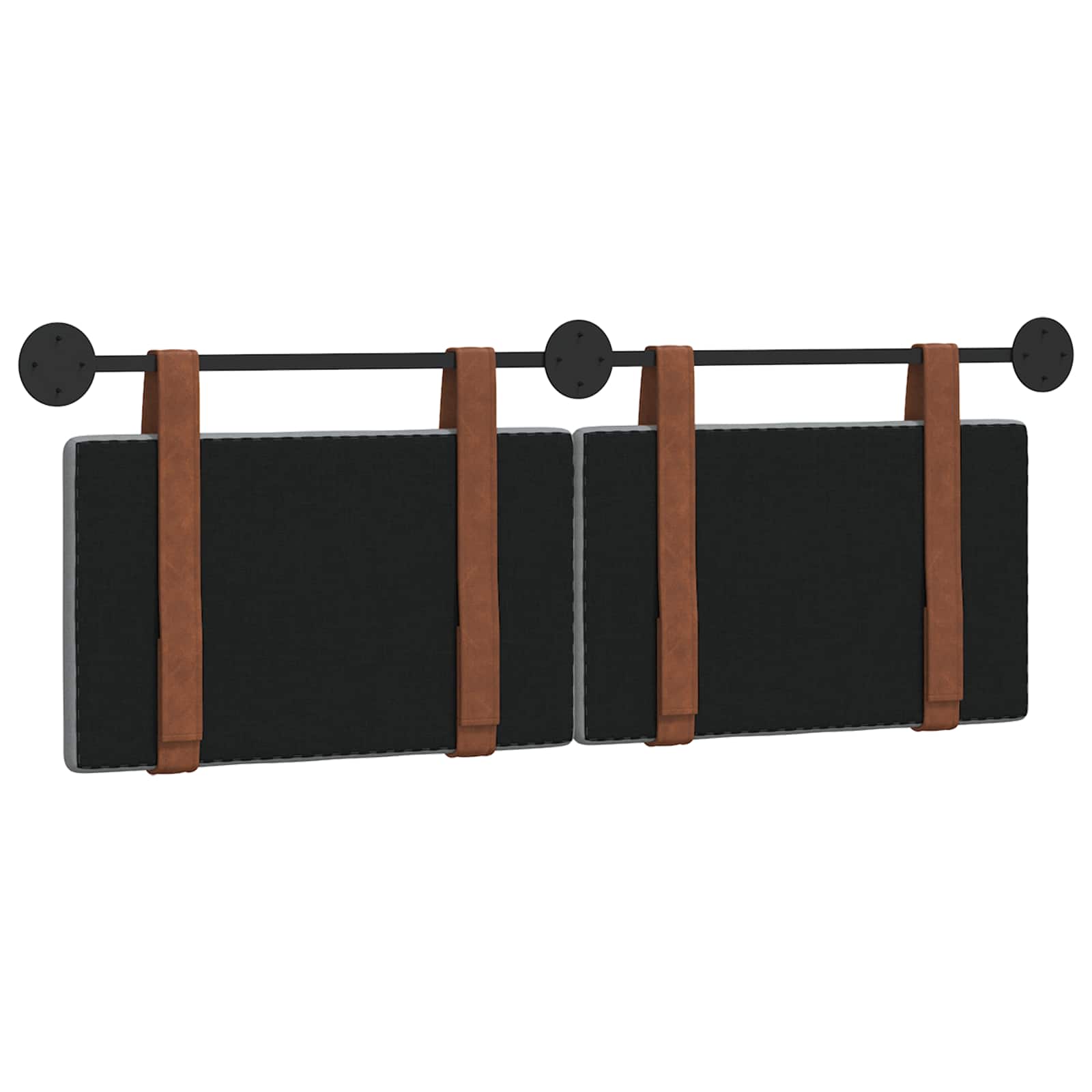 Testata appesa Grigio chiaro 140 x 40 cm Legno multistrato 42031453